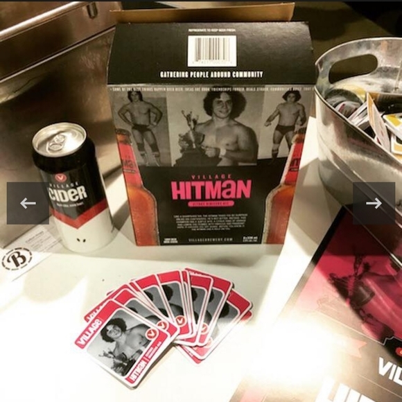 Bret Hart x village brewery  tee - Picture 2 of 4